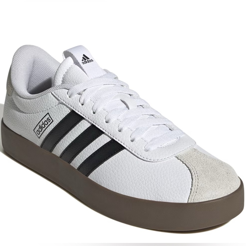 Adidas VL Court 3.0 Sneaker - White and Black